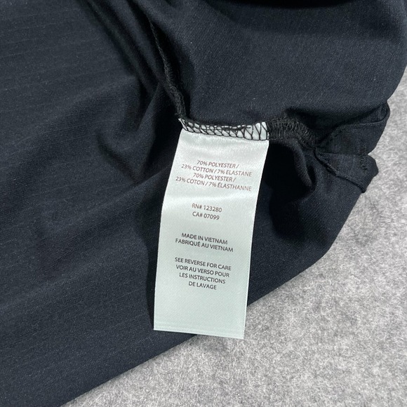 Travis Mathew Black‎ Heather The Heater Short Sleeve Polo Shirt Men's Size XL - Picture 4 of 7